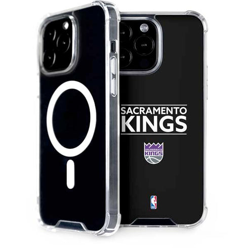 NBA Sacramento Kings Standard - Black iPhone Cases