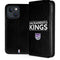 NBA Sacramento Kings Standard - Black iPhone 14 Folio Case