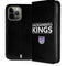 NBA Sacramento Kings Standard - Black iPhone 14 Pro Max Folio Case
