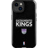 NBA Sacramento Kings Standard - Black iPhone 15 Impact Case