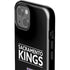 NBA Sacramento Kings Standard - Black iPhone 15 Impact Case