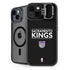 NBA Sacramento Kings Standard - Black iPhone 15 Kickstand Case