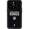 NBA Sacramento Kings Standard - Black iPhone 15 Pro Waterproof Case