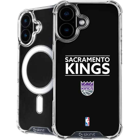 NBA Sacramento Kings Standard - Black iPhone 16 MagSafe Case