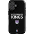 NBA Sacramento Kings Standard - Black iPhone 16 Plus Impact Case