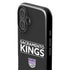 NBA Sacramento Kings Standard - Black iPhone 16 Plus Impact Case