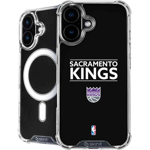 NBA Sacramento Kings Standard - Black iPhone 16 Plus MagSafe Case