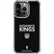 NBA Sacramento Kings Standard - Black iPhone 16 Pro Clear Case