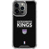 NBA Sacramento Kings Standard - Black iPhone 16 Pro Max Clear Case