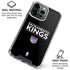 NBA Sacramento Kings Standard - Black iPhone 16 Pro Max Clear Case