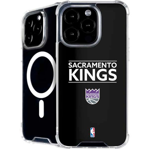 NBA Sacramento Kings Standard - Black iPhone 16 Pro Max MagSafe Case