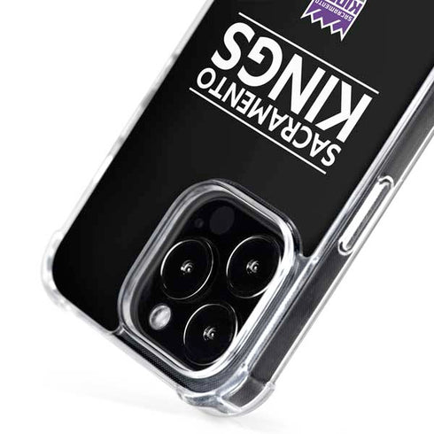 NBA Sacramento Kings Standard - Black iPhone 16 Pro Max MagSafe Case