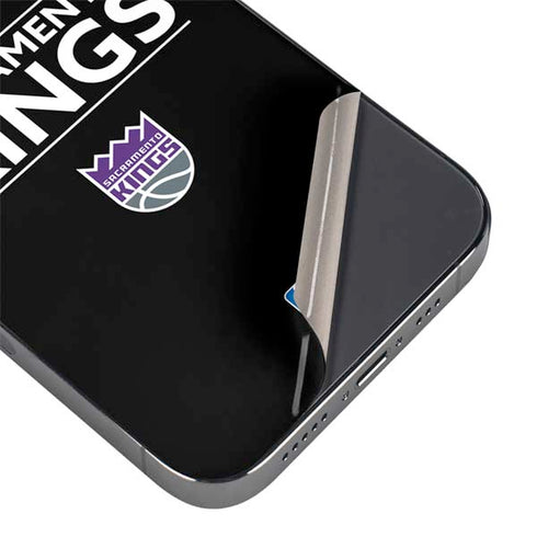 NBA Sacramento Kings Standard - Black iPhone 16 Pro Skin