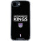 NBA Sacramento Kings Standard - Black iPhone 16e Clear Case