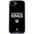 NBA Sacramento Kings Standard - Black iPhone 16e Clear Case