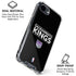 NBA Sacramento Kings Standard - Black iPhone 16e Clear Case