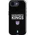 NBA Sacramento Kings Standard - Black iPhone 16e Impact Case