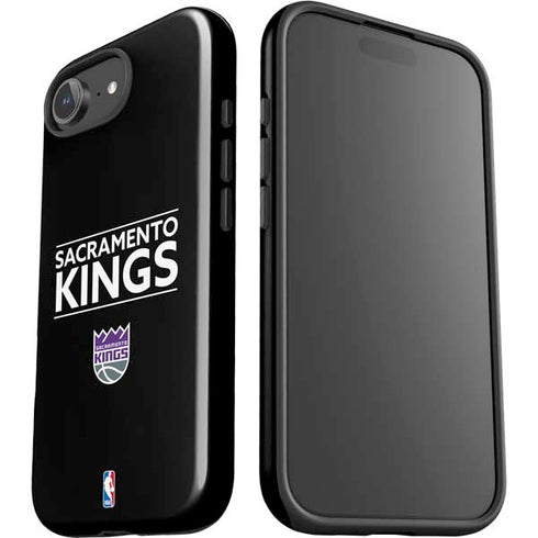 NBA Sacramento Kings Standard - Black iPhone 16e Impact Case