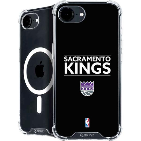 NBA Sacramento Kings Standard - Black iPhone 16e MagSafe Case