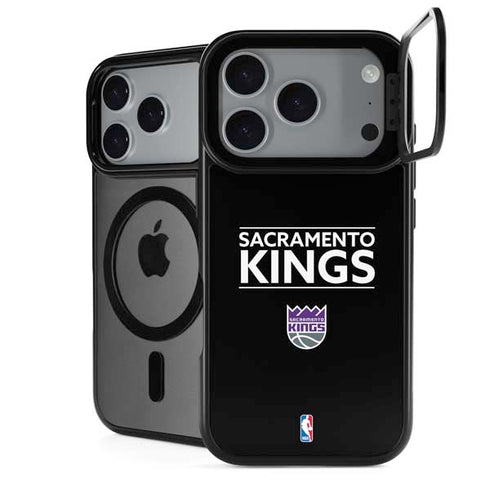NBA Sacramento Kings Standard - Black iPhone 18 Pro Kickstand Case