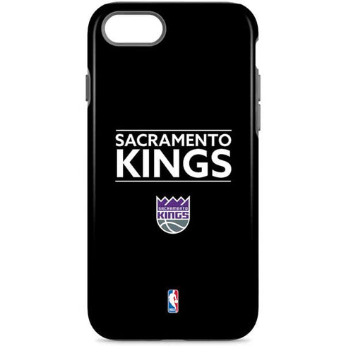 NBA Sacramento Kings Standard - Black iPhone Cases