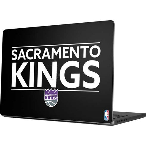 NBA Sacramento Kings Standard - Black Apple MacBook Pro 14-inch Skin