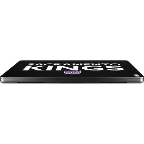 NBA Sacramento Kings Standard - Black Apple MacBook Pro 14-inch Skin