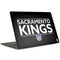 NBA Sacramento Kings Standard - Black MacBook Skins