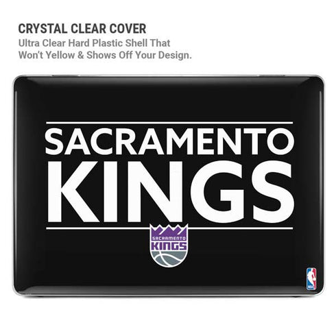 NBA Sacramento Kings Standard - Black MacBook Cases
