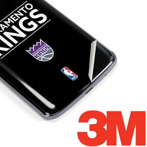 NBA Sacramento Kings Standard - Black Moto E5 Plus Skin