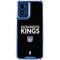 NBA Sacramento Kings Standard - Black Moto G 5G (2024) Clear Case