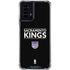 NBA Sacramento Kings Standard - Black Moto G Power 5G (2024) Clear Case