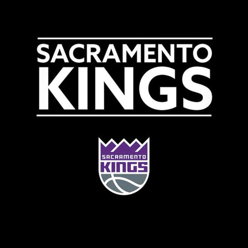 NBA Sacramento Kings Standard - Black Moto G6 Skin