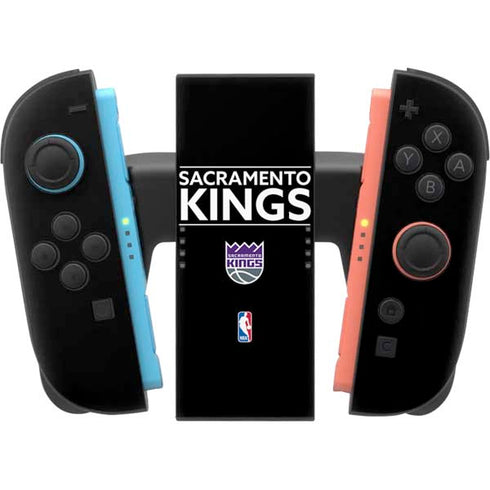 NBA Sacramento Kings Standard - Black Nintendo Switch 2 (2025) Joy-Con Controller Skin
