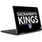 NBA Sacramento Kings Standard - Black Notebook 9 Pro 13in (2017) Skin