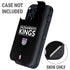 NBA Sacramento Kings Standard - Black Otterbox Defender iPhone Skin