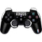 NBA Sacramento Kings Standard - Black PS3 Dual Shock wireless controller Skin