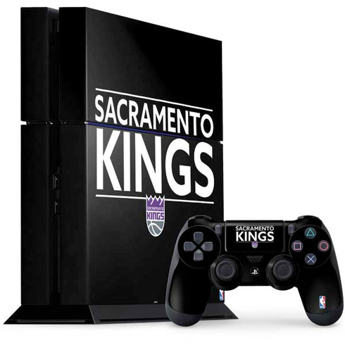 NBA Sacramento Kings Standard - Black PlayStation PS4 Skins