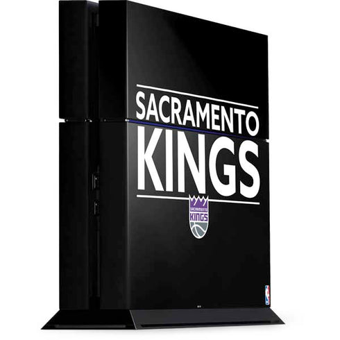 NBA Sacramento Kings Standard - Black PlayStation PS4 Skins