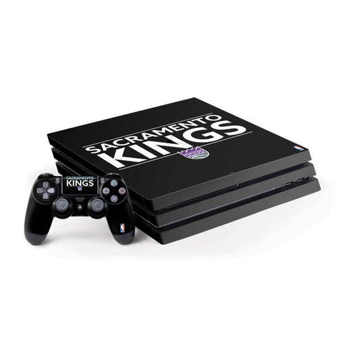 NBA Sacramento Kings Standard - Black PlayStation PS4 Skins
