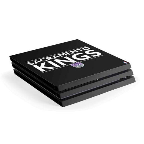 NBA Sacramento Kings Standard - Black PlayStation PS4 Skins