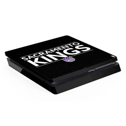 NBA Sacramento Kings Standard - Black PS4 Slim Skin