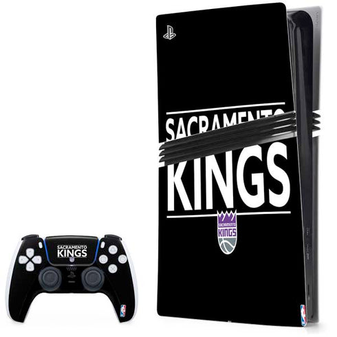 NBA Sacramento Kings Standard - Black PlayStation PS5 Skins