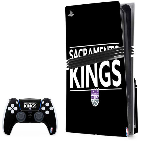 NBA Sacramento Kings Standard - Black PlayStation PS5 Skins