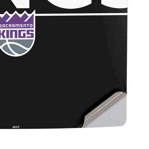 NBA Sacramento Kings Standard - Black PS5 Pro Disk Console Skin