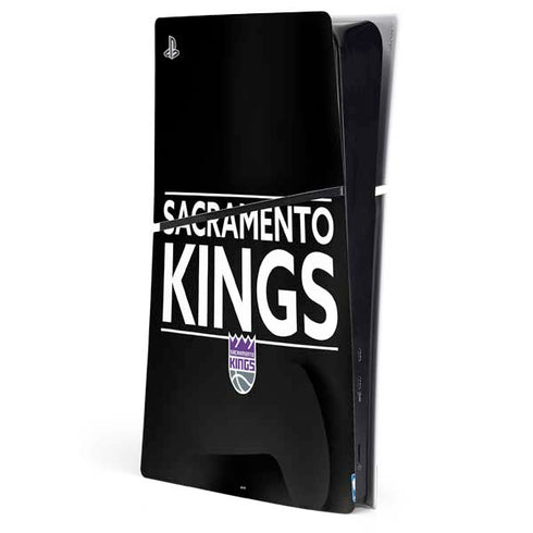 NBA Sacramento Kings Standard - Black PlayStation PS5 Skins