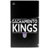 NBA Sacramento Kings Standard - Black PS5 Slim Digital Edition Console Skin