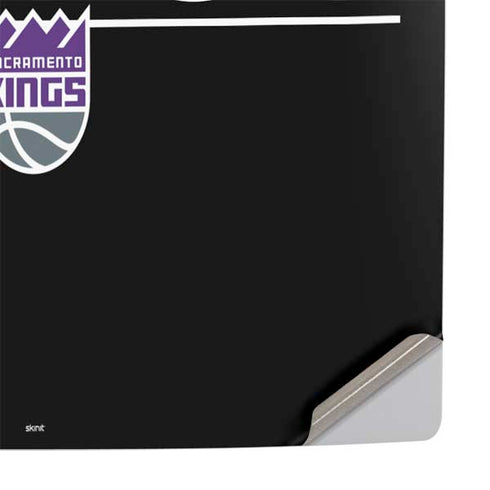 NBA Sacramento Kings Standard - Black PS5 Slim Digital Edition Console Skin