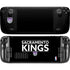 NBA Sacramento Kings Standard - Black Steam Deck Handheld Gaming Computer OLED Skin