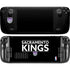 NBA Sacramento Kings Standard - Black Steam Deck Handheld Gaming Computer Skin